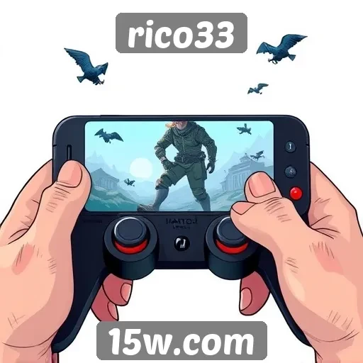 Desempenho dos jogos no rico33 em dispositivos móveis