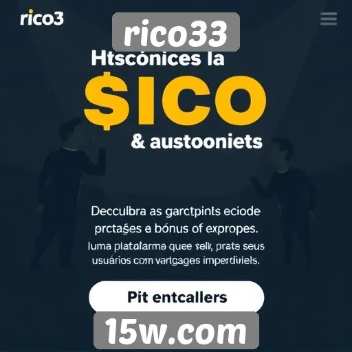 Histórico de promoções e bônus no rico33